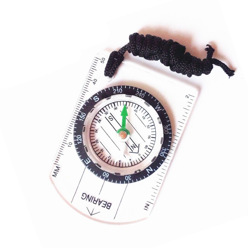 Map Compass Orienteering - Boussole de poche pour l'orientation, équipement
