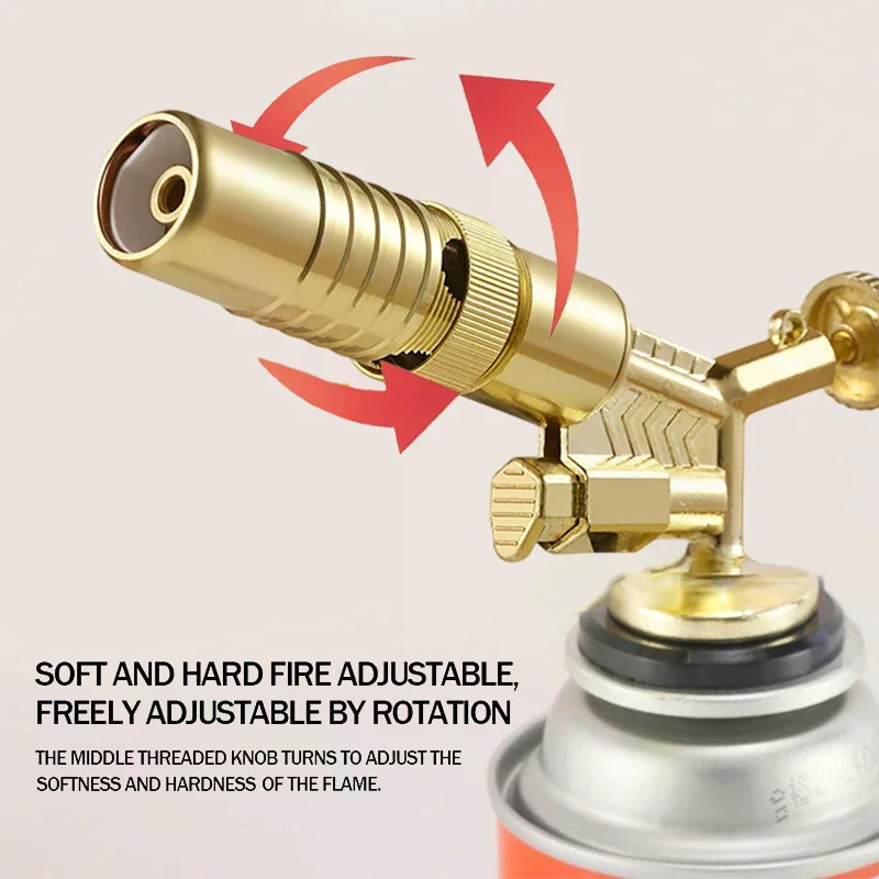 Fire Piston Starter - Torche à gaz portable, brûleur à