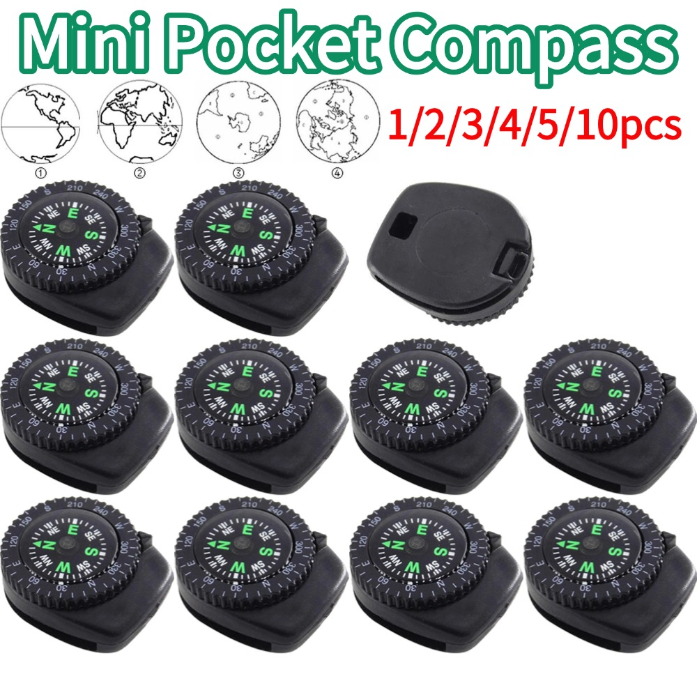 Map Compass Orienteering - Boussole Portable, Gadget d'extérieur, Navigation, randonnée,