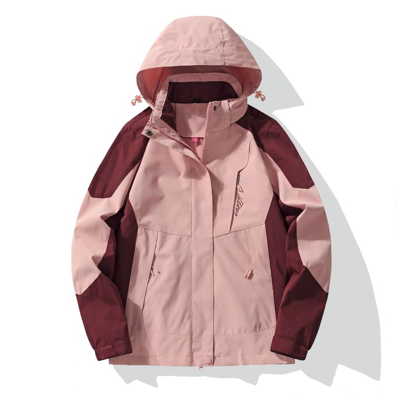 Outdoor Adventure Windbreaker - Femmes vestes à capuche veste imperméable