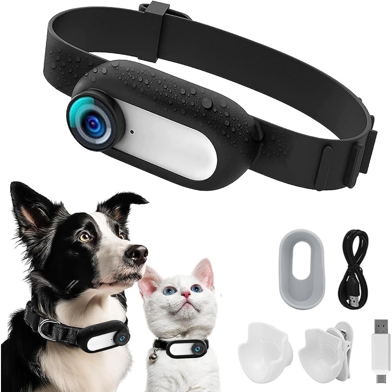 Outdoor Adventure Video - Caméra à collier pour animaux de