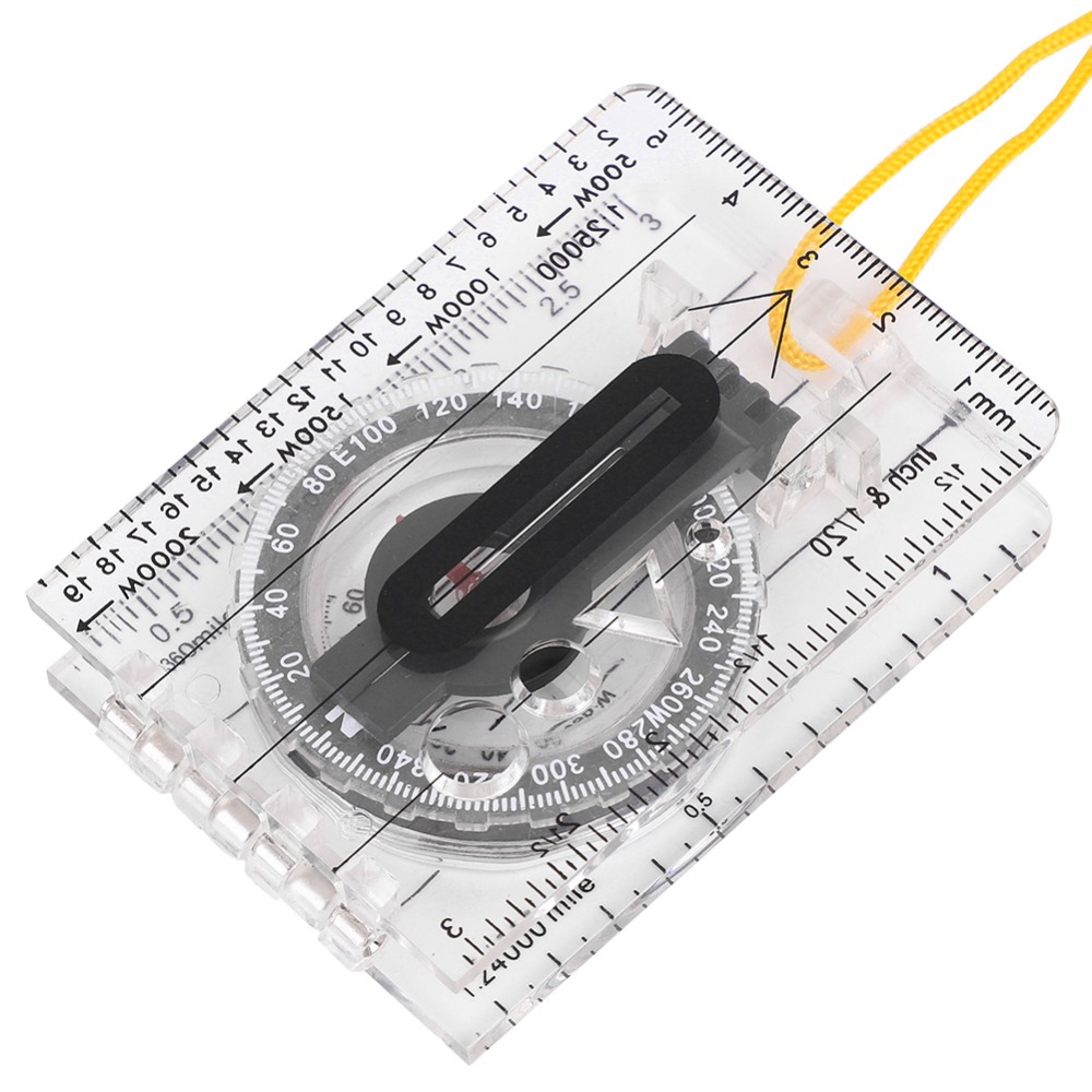 Map Compass Orienteering - Boussole d'orientation durable et légère avec