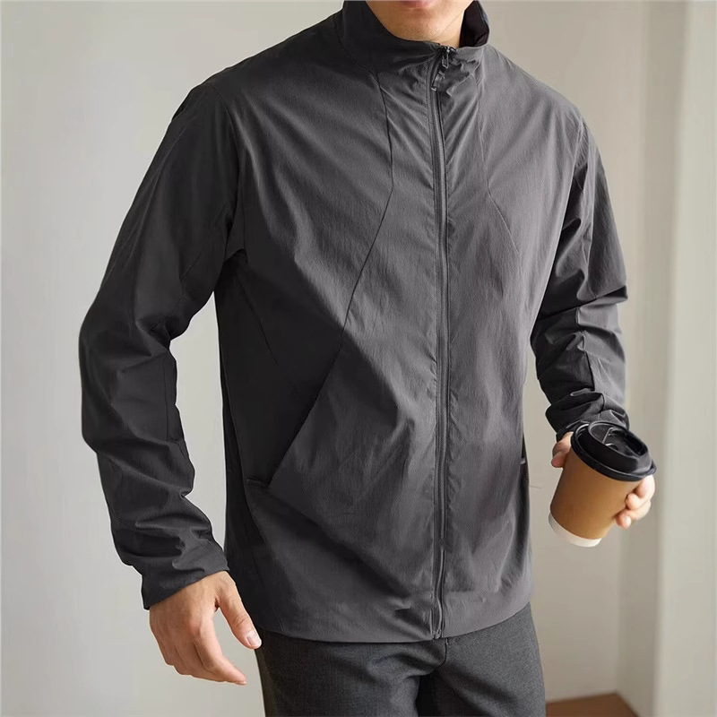 Outdoor Adventure Windbreaker - Vestes de randonnée pour hommes, prêtes