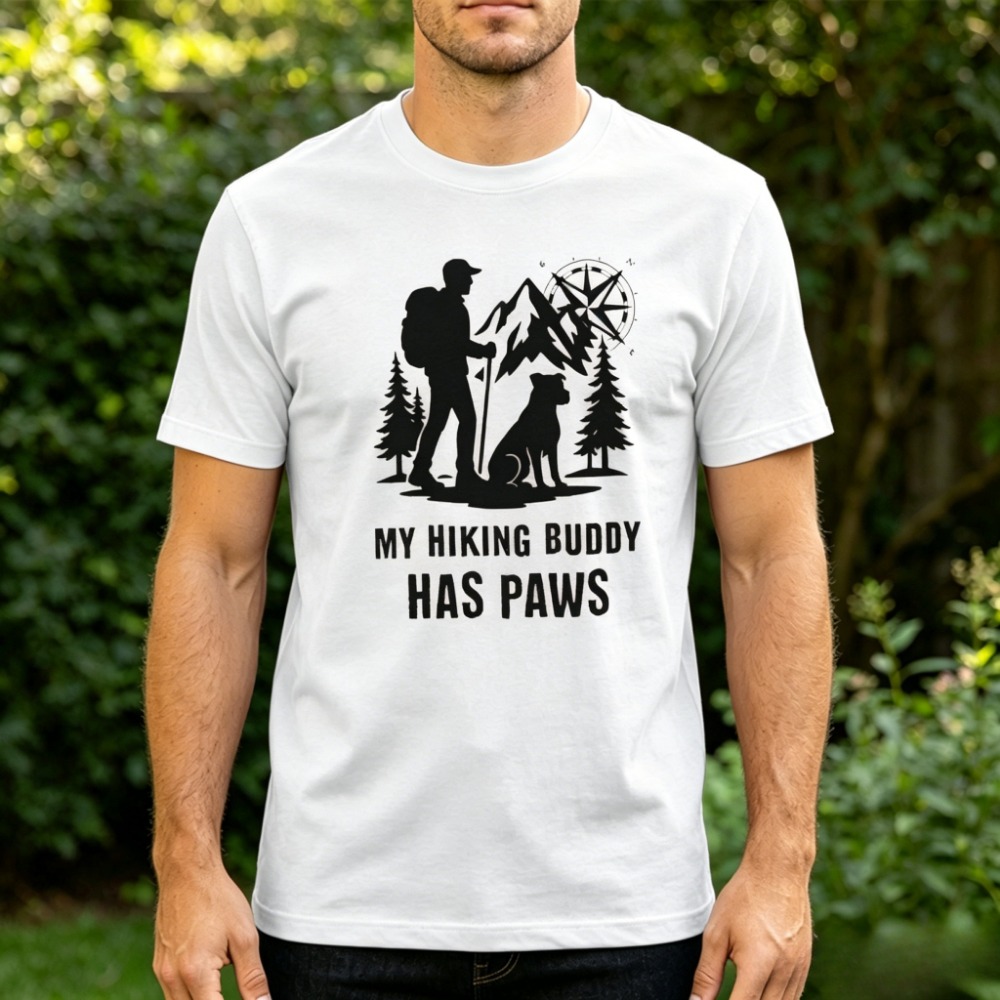 Outdoor Adventure Ideas - T-shirt de randonnée pour homme, motif