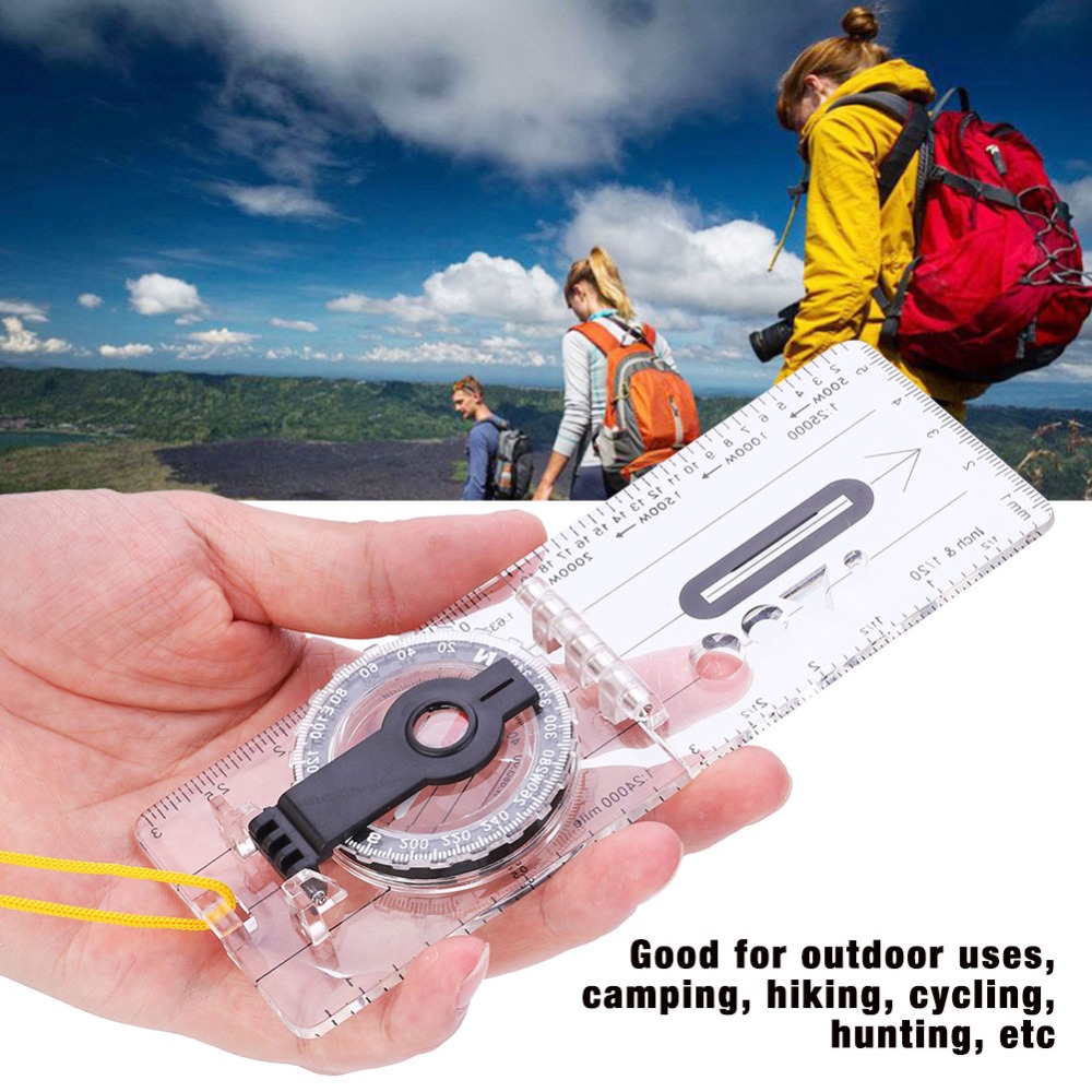 Map Compass Orienteering - Boussole d'orientation durable et légère avec