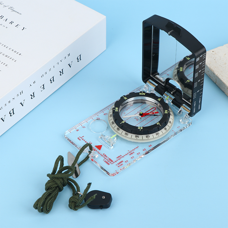 Map Compass Orienteering - Boussole de navigation réglable à couleur