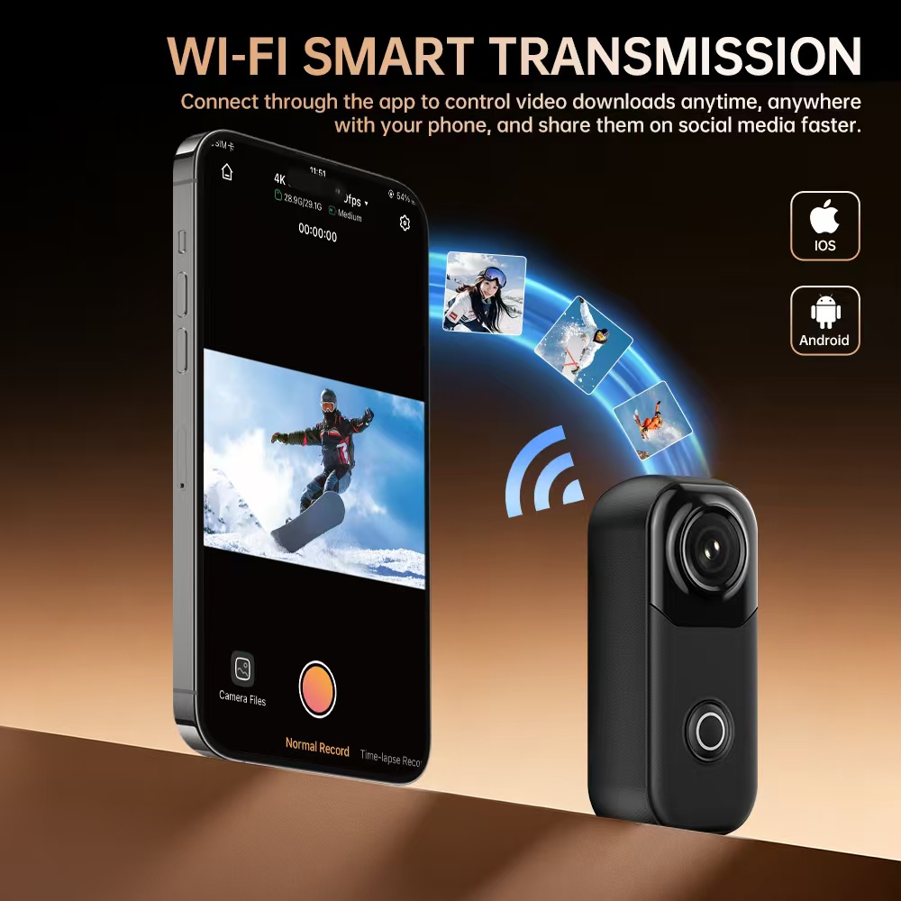 Mini caméra d'action 4K, camés - Outdoor Adventure Video avis et prix