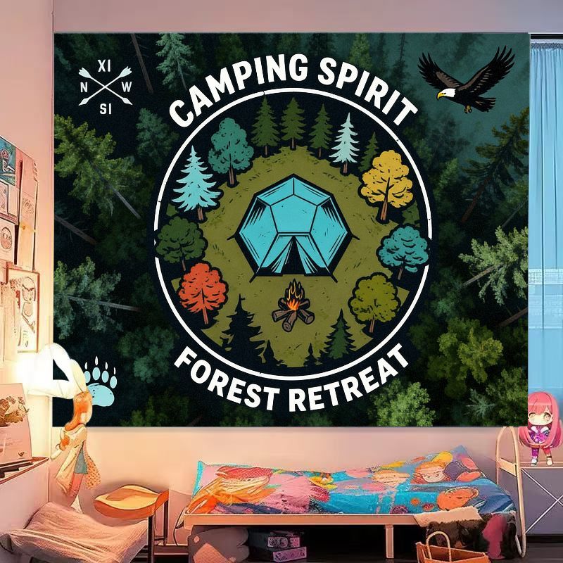VIKAMA Camping Spirit Tapestry - Outdoor Adventure Retreats avis et prix