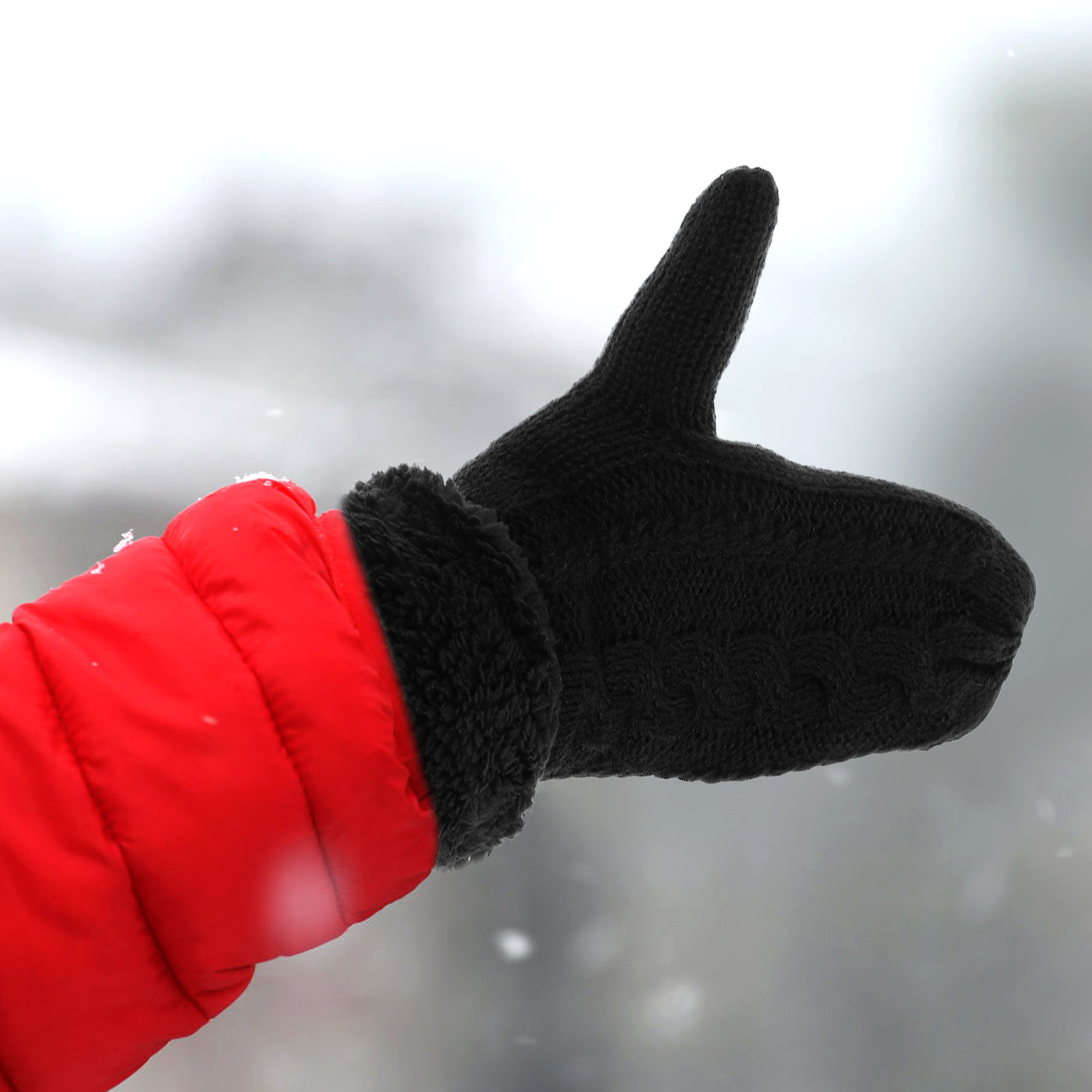 1 paire de gants d'hiver en tr - Outdoor Adventure Day avis et prix