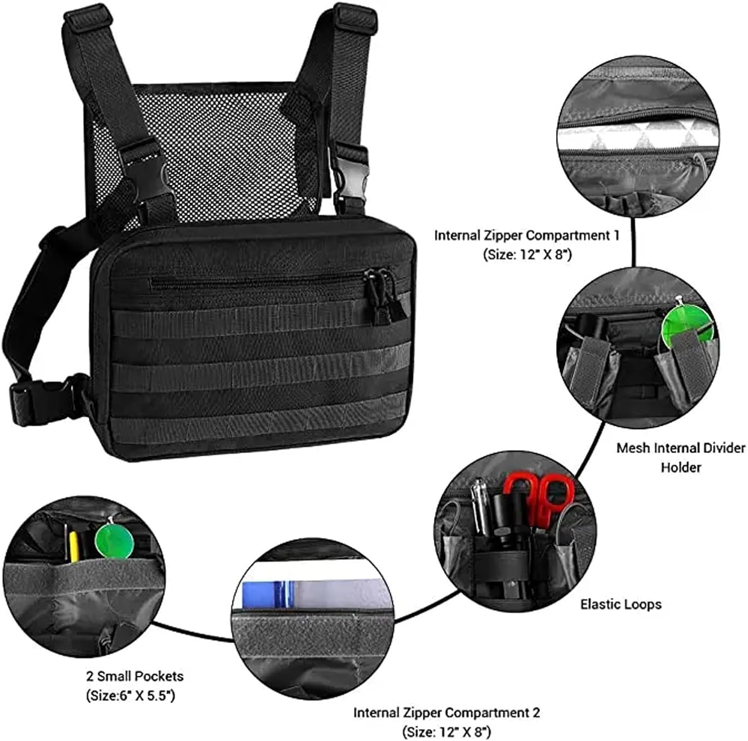 Maizoon – sac de poitrine tact - Outdoor Adventure Ideas avis et prix