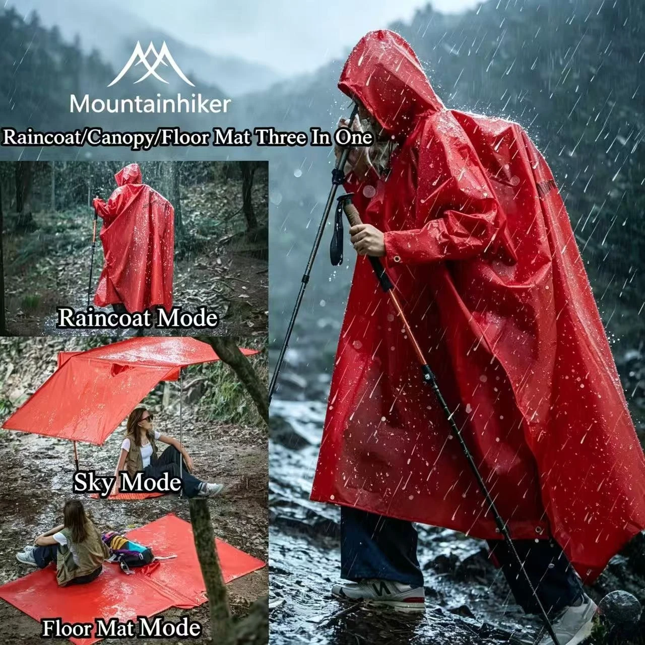 Imperméable 3-en-1 Mountainhik - Outdoor Adventure Windbreaker avis et prix