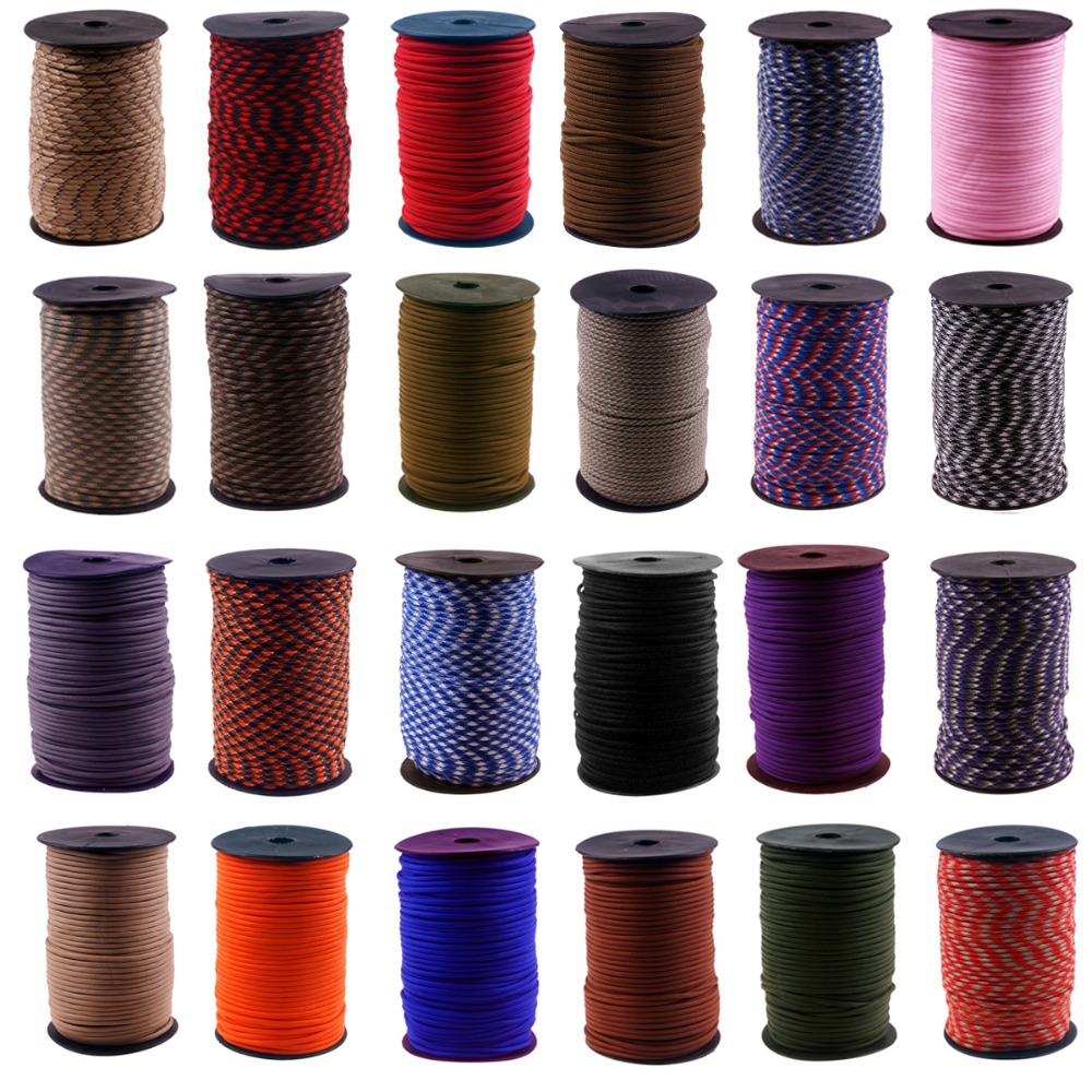 Corde de Parachute Mil Spec Ty - Paracord 550 Feet avis et prix