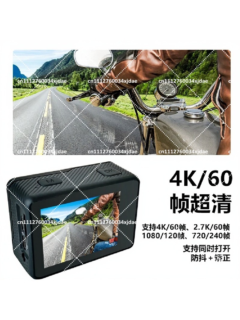 Caméra d'action 4K 60FPS avec  - Outdoor Adventure Video avis et prix
