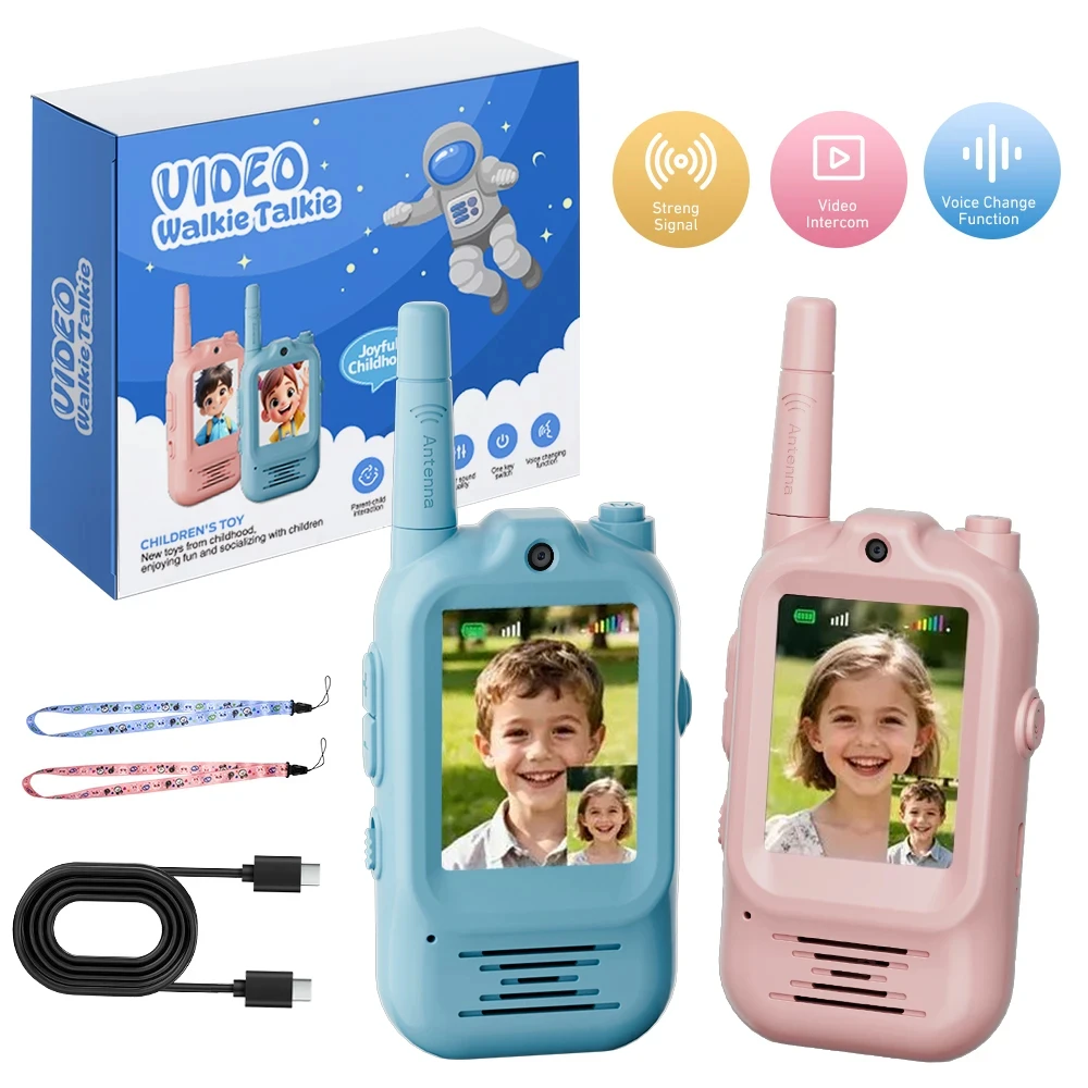 Lot de 2 talkies-walkies vidéo - Outdoor Adventure Video avis et prix
