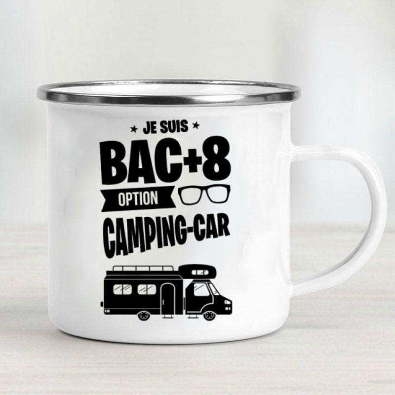 Tasse en émail de camping-car, - Outdoor Adventure Ideas avis et prix