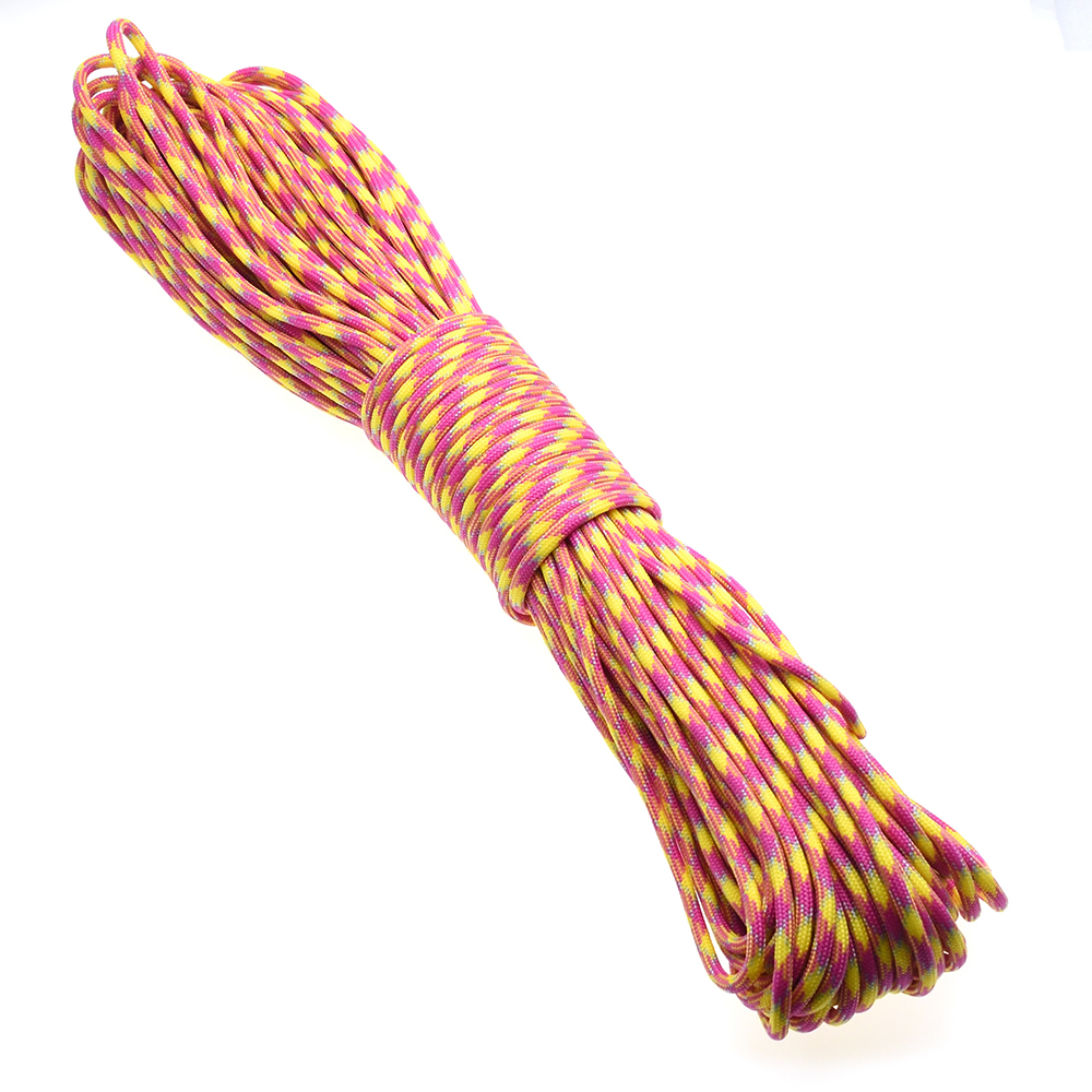 1 pièce 100 pieds 40 couleurs  - Paracord 550 Feet avis et prix