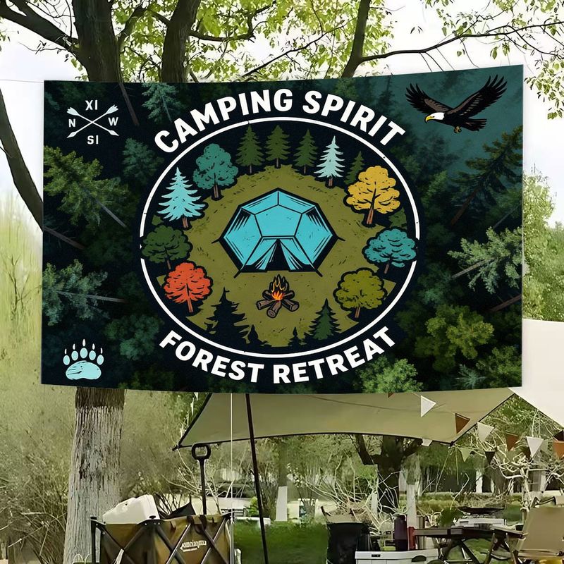 VIKAMA Camping Spirit Tapestry - Outdoor Adventure Retreats avis et prix