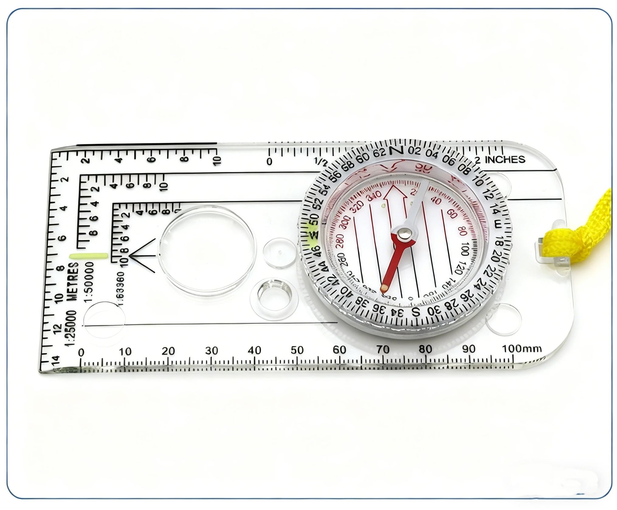 Boussole d'orientation extérie - Map Compass Orienteering avis et prix