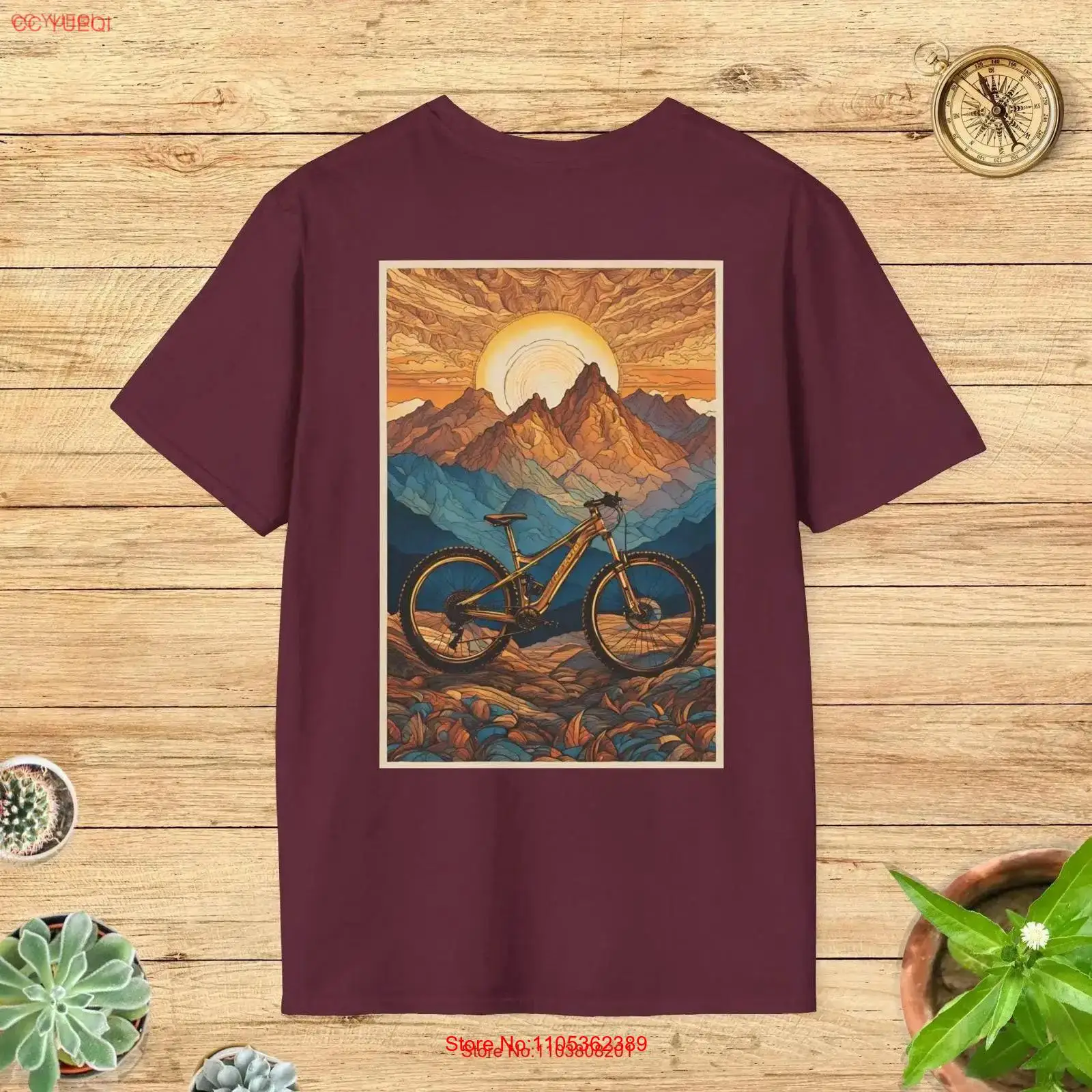 T-shirt artistique VTT Scéniqu - Outdoor Adventure Ideas avis et prix